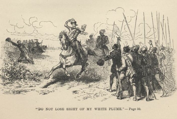 'do Not Lose Sight of My White Plume.’——30