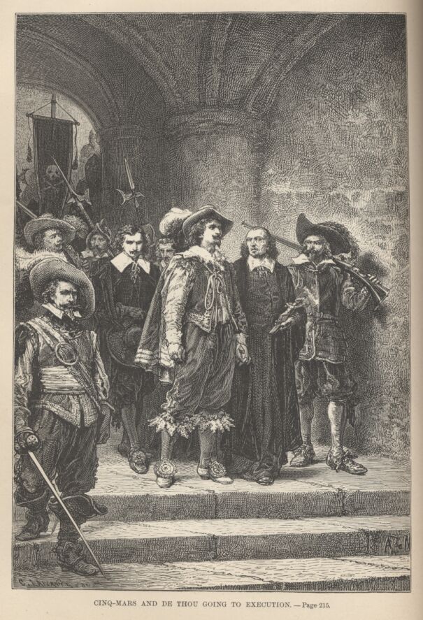 Cinq-mars and de Thou Going to Execution——215