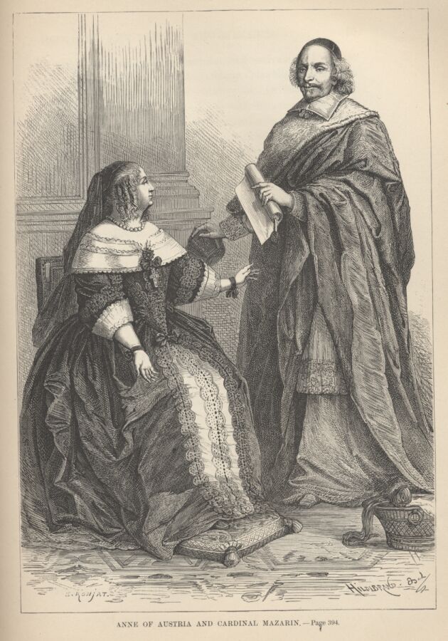 Anne of Austria and Cardinal Mazarin——394