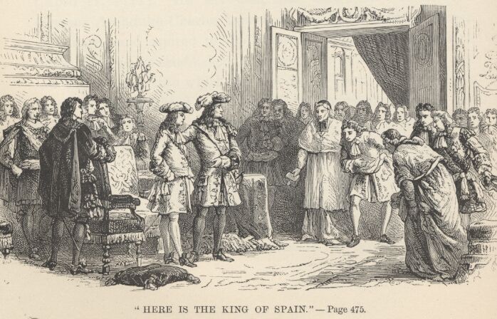 'Here is the King of Spain.’——475
