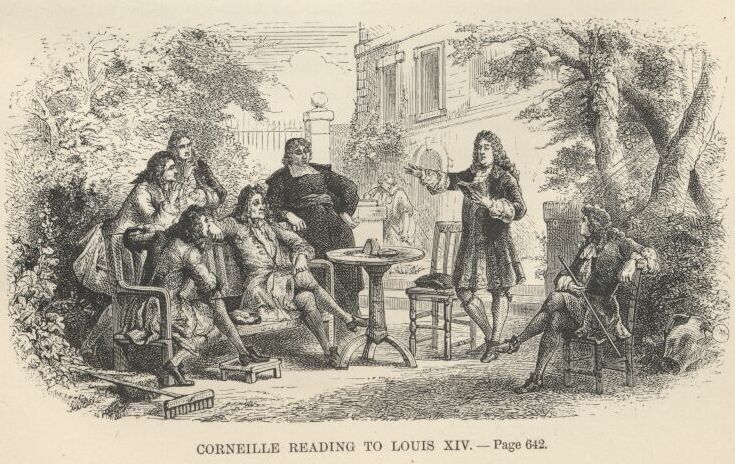 Corneille Reading to Louis XIV.——642
