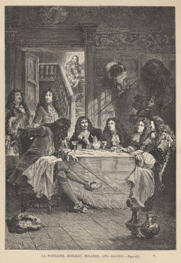 La Fontaine, Boileau, Moliere, and Racine——657