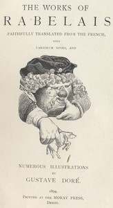 Cover of Gargantua and Pantagruel