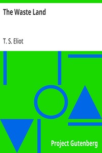 Cover of The Waste Land