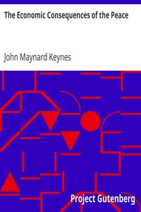 Cover of The Economic Consequences of the Peace