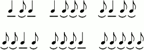 [4&nbsp;8&nbsp;4&nbsp;|&nbsp;4&nbsp;8&nbsp;8&nbsp;8&nbsp;|&nbsp;8&nbsp;4&nbsp;8&nbsp;8&nbsp;|  8&nbsp;8&nbsp;4&nbsp;8&nbsp;|&nbsp;8&nbsp;8&nbsp;8&nbsp;4&nbsp;|&nbsp;8&nbsp;8&nbsp;8&nbsp;8&nbsp;8]  [-&nbsp;'&nbsp;-&nbsp;|&nbsp;-&nbsp;'&nbsp;'&nbsp;'&nbsp;|&nbsp;'&nbsp;-&nbsp;'&nbsp;'&nbsp;|  '&nbsp;'&nbsp;-&nbsp;'&nbsp;|&nbsp;'&nbsp;'&nbsp;'&nbsp;-&nbsp;|&nbsp;'&nbsp;'&nbsp;'&nbsp;'&nbsp;']