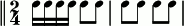 [2/4:&nbsp;16&nbsp;16&nbsp;16&nbsp;16&nbsp;8&nbsp;8&nbsp;| 8&nbsp;8&nbsp;8&nbsp;8]
