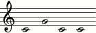 [G:&nbsp;c'&nbsp;g'&nbsp;c'&nbsp;c']