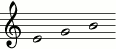[G:&nbsp;e'&nbsp;g'&nbsp;b']