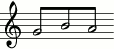 [G:&nbsp;g'&nbsp;b'&nbsp;a']