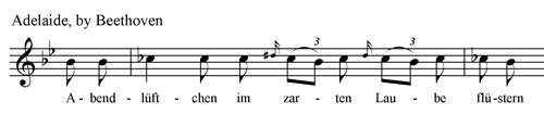 Adelaide, by Beethoven Adelaide, by Beethoven