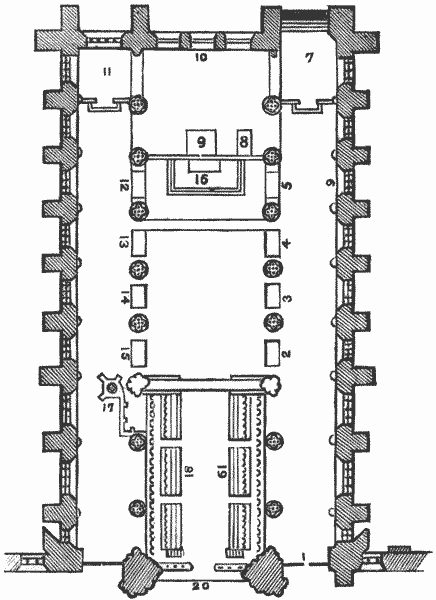 Ground Plan of the Choir Ground Plan of the Choir