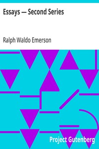 Cover of Essays — Second Series