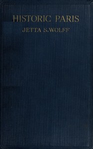 Cover of Historic Paris