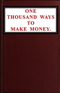 Cover of One Thousand Ways to Make Money