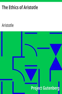 Cover of The Nicomachean ethics of Aristotle