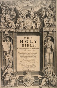 Cover of The King James Version of the Bible