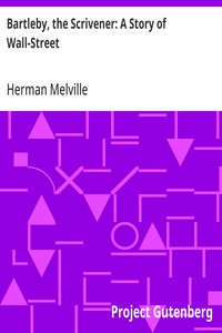 Cover of Bartleby, the Scrivener: A Story of Wall-Street