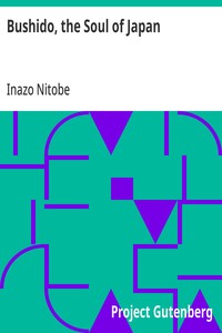 Cover of Bushido, the Soul of Japan