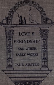Cover of Love and Freindship [sic]