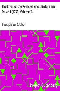 Cover of The Lives of the Poets of Great Britain and Ireland (1753) Volume II.