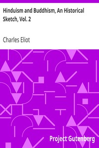 Cover of Hinduism and Buddhism, An Historical Sketch, Vol. 2