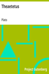 Cover of Theaetetus