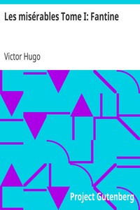 Cover of Les misérables Tome I: Fantine
