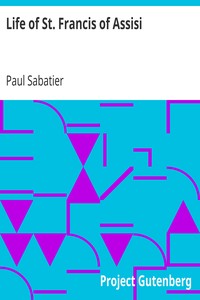 Cover of Life of St. Francis of Assisi