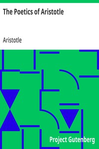 Cover of The Poetics of Aristotle