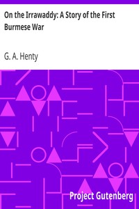 Cover of On the Irrawaddy: A Story of the First Burmese War