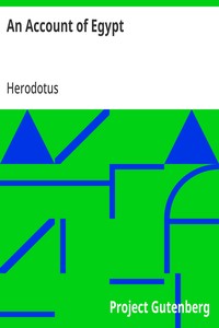 Cover of An Account of Egypt