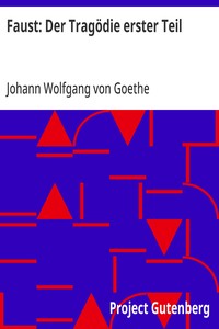 Cover of Faust: Der Tragödie erster Teil