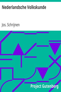 Cover of Nederlandsche Volkskunde