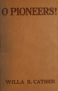 Cover of O Pioneers!