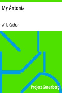 Cover of My Ántonia