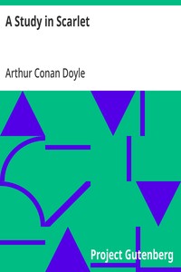 Cover of A Study in Scarlet