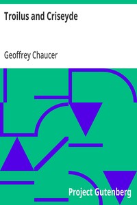 Cover of Troilus and Criseyde