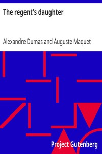 Cover of The regent's daughter