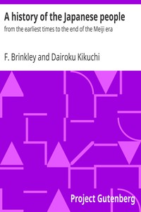 Cover of A history of the Japanese people : $b from the earliest times to the end of the Meiji era