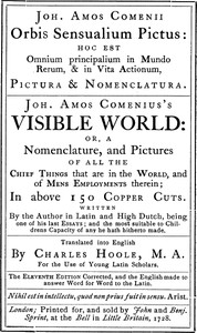 Cover of The Orbis Pictus