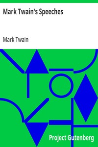 Cover of Mark Twain's Speeches