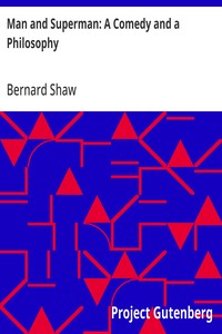 Cover of Man and Superman: A Comedy and a Philosophy