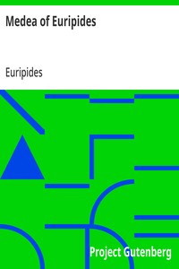 Cover of Medea of Euripides