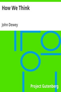 Cover of How We Think