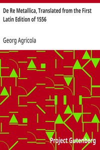 Cover of De Re Metallica, Translated from the First Latin Edition of 1556