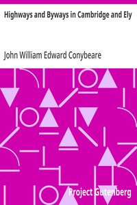 Cover of Highways and Byways in Cambridge and Ely