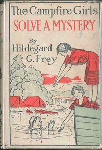 Cover of The Camp Fire Girls Solve a Mystery; Or, The Christmas Adventure at Carver House