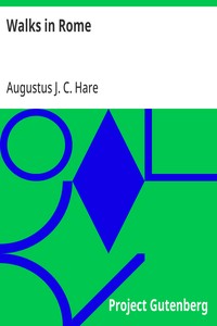 Cover of Walks in Rome