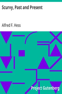 Cover of Scurvy, Past and Present